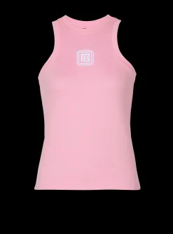 Women Balmain Retro PB Tank Top
