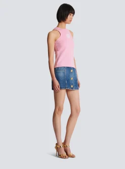 Women Balmain Retro PB Tank Top