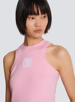 Women Balmain Retro PB Tank Top