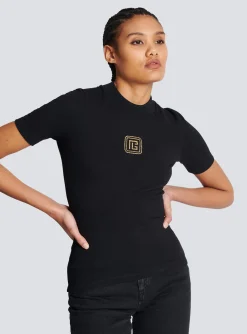 Women Balmain Retro PB T-shirt