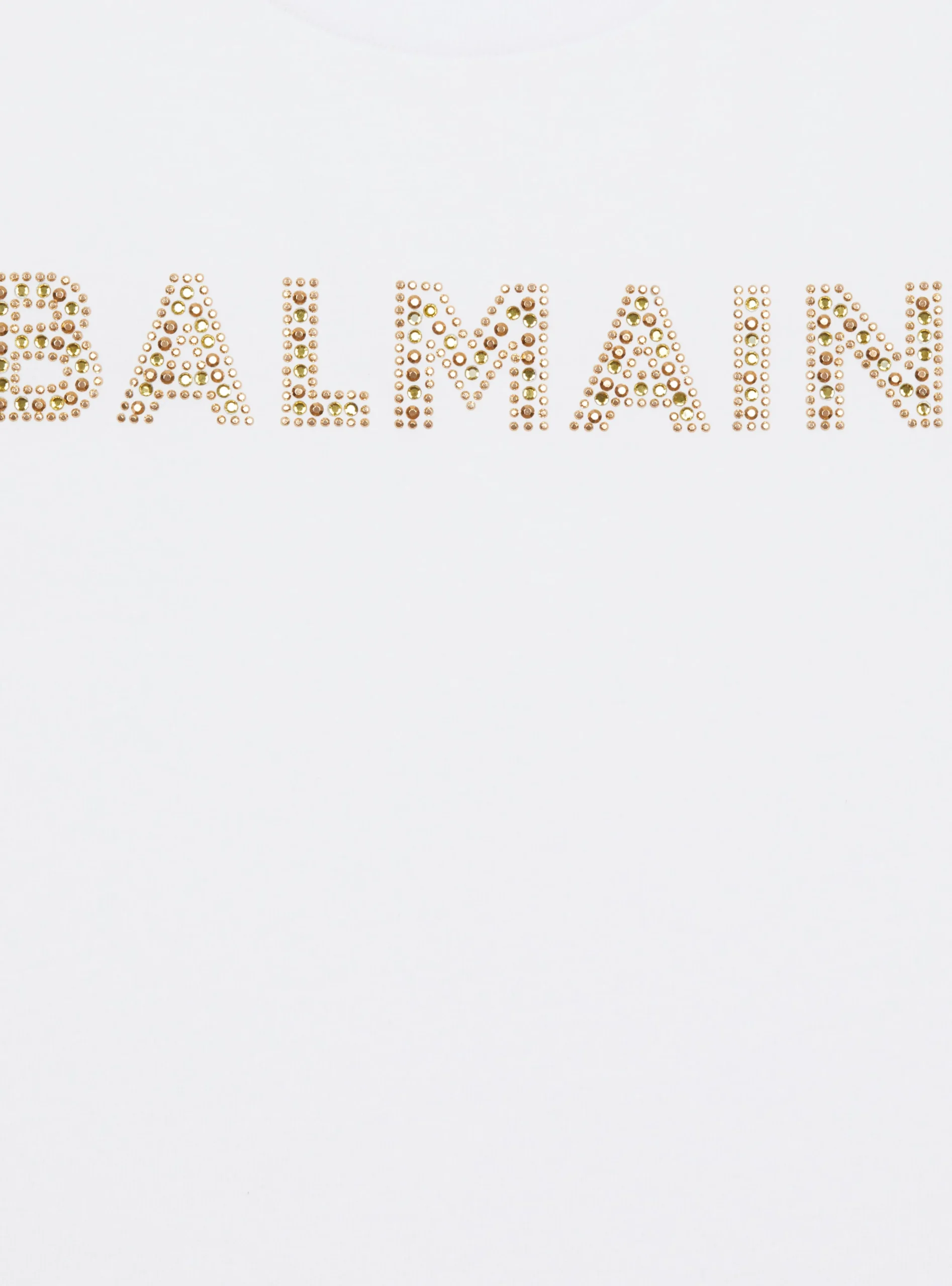 Kids/BOY Balmain Rhinestoned T-Shirt