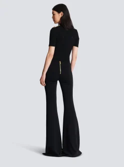Women Balmain Ribbed Knit Top