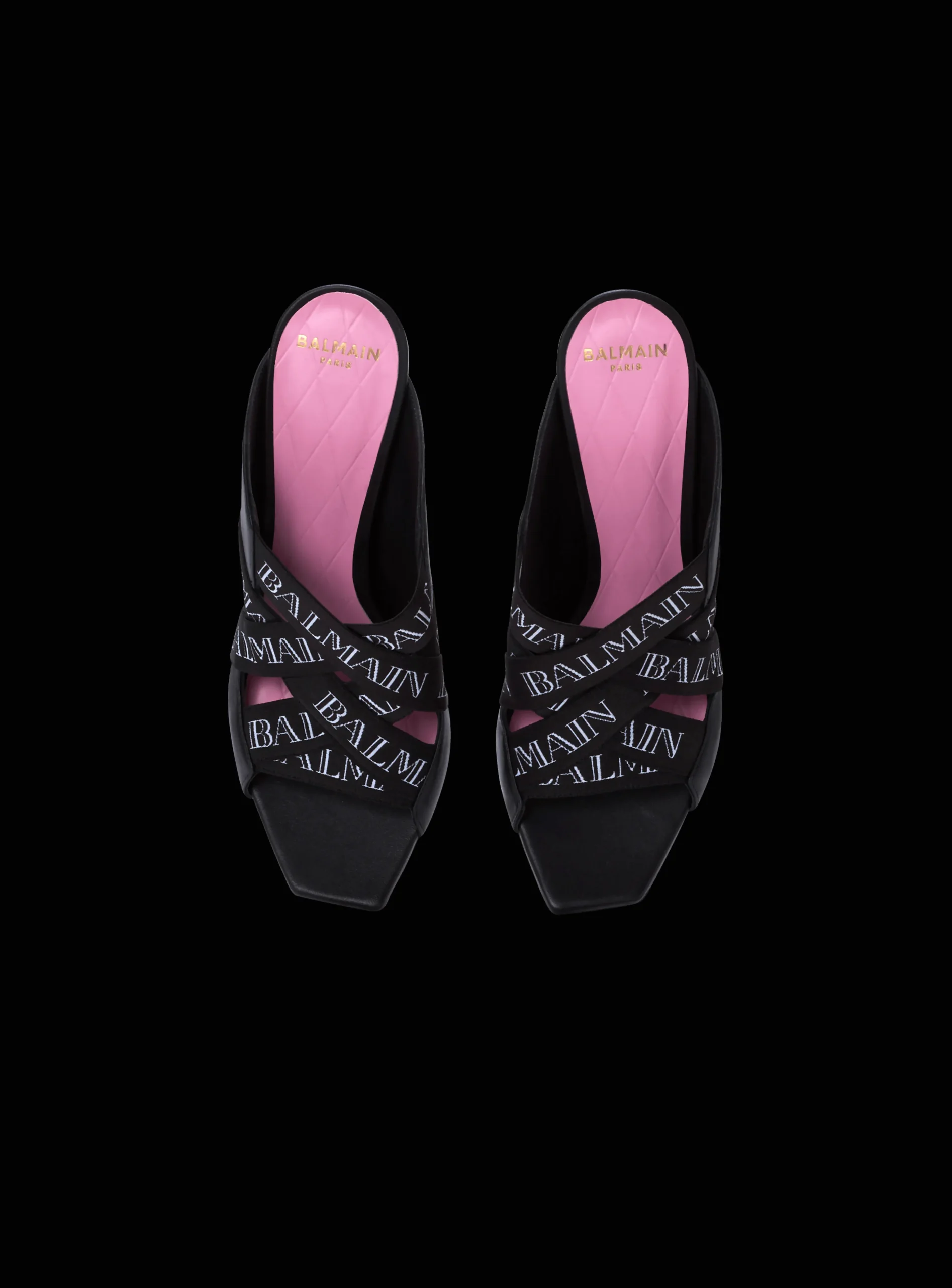 Women Balmain Ruby Mules With Vintage Straps