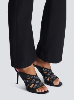 Women Balmain Ruby Mules With Vintage Straps