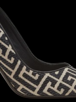 Women Balmain Ruby Stilettos With Jacquard Monogram