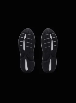 Women Balmain Run-Row Leather And Nylon Trainers