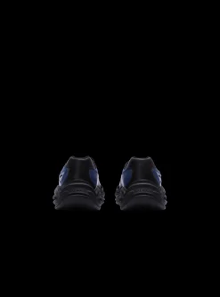 Balmain Run-Row Leather And Nylon Trainers