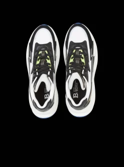 Balmain Run-Row Leather Trainers