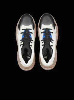 Balmain Run-Row Leather Trainers