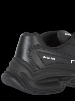 Balmain Run-Row Leather Trainers