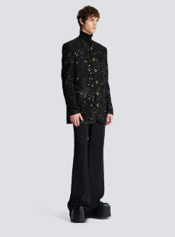 Women Balmain Sequinned Lurex Jacket