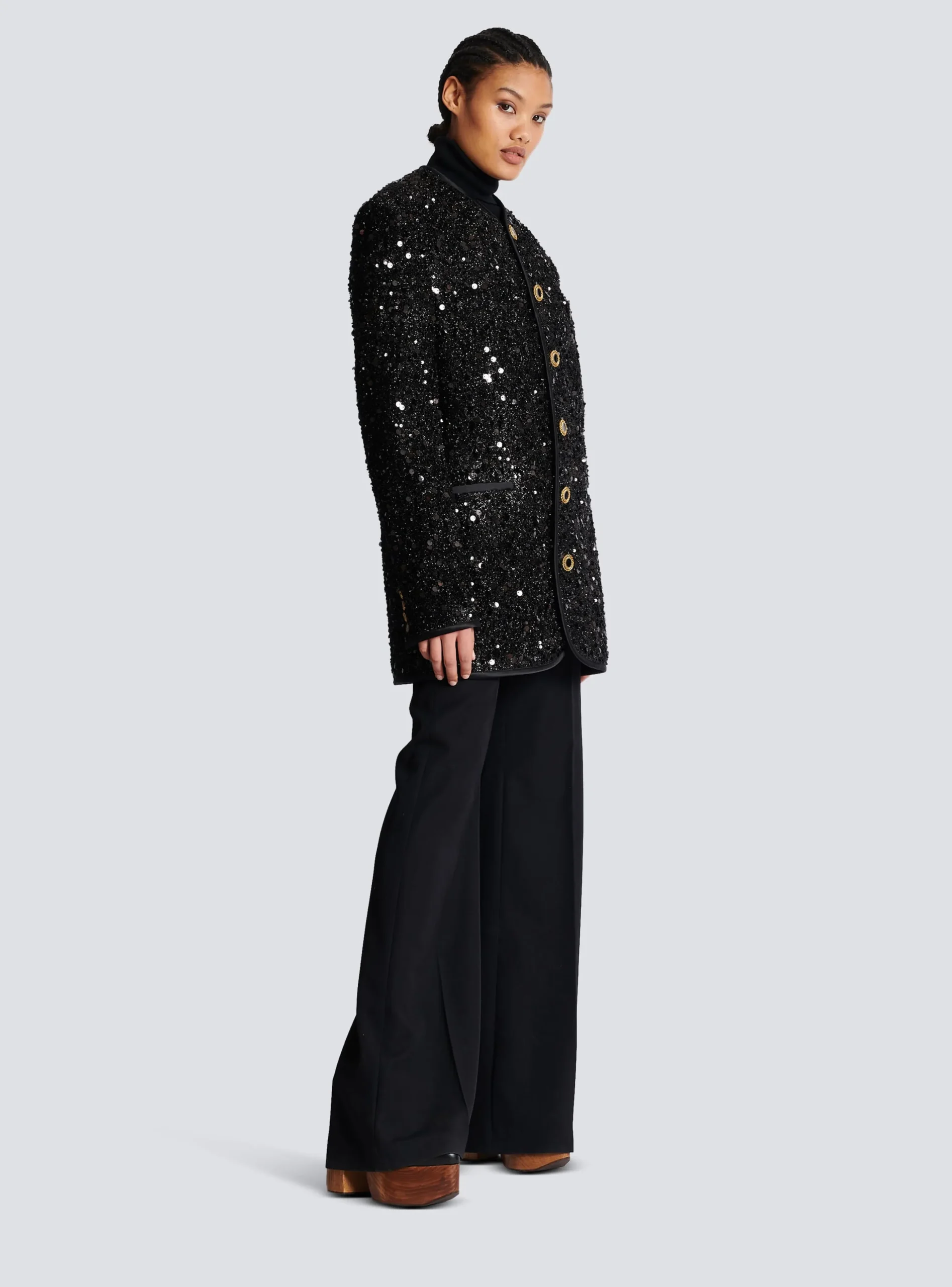 Women Balmain Sequinned Lurex Jacket