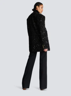 Women Balmain Sequinned Lurex Jacket
