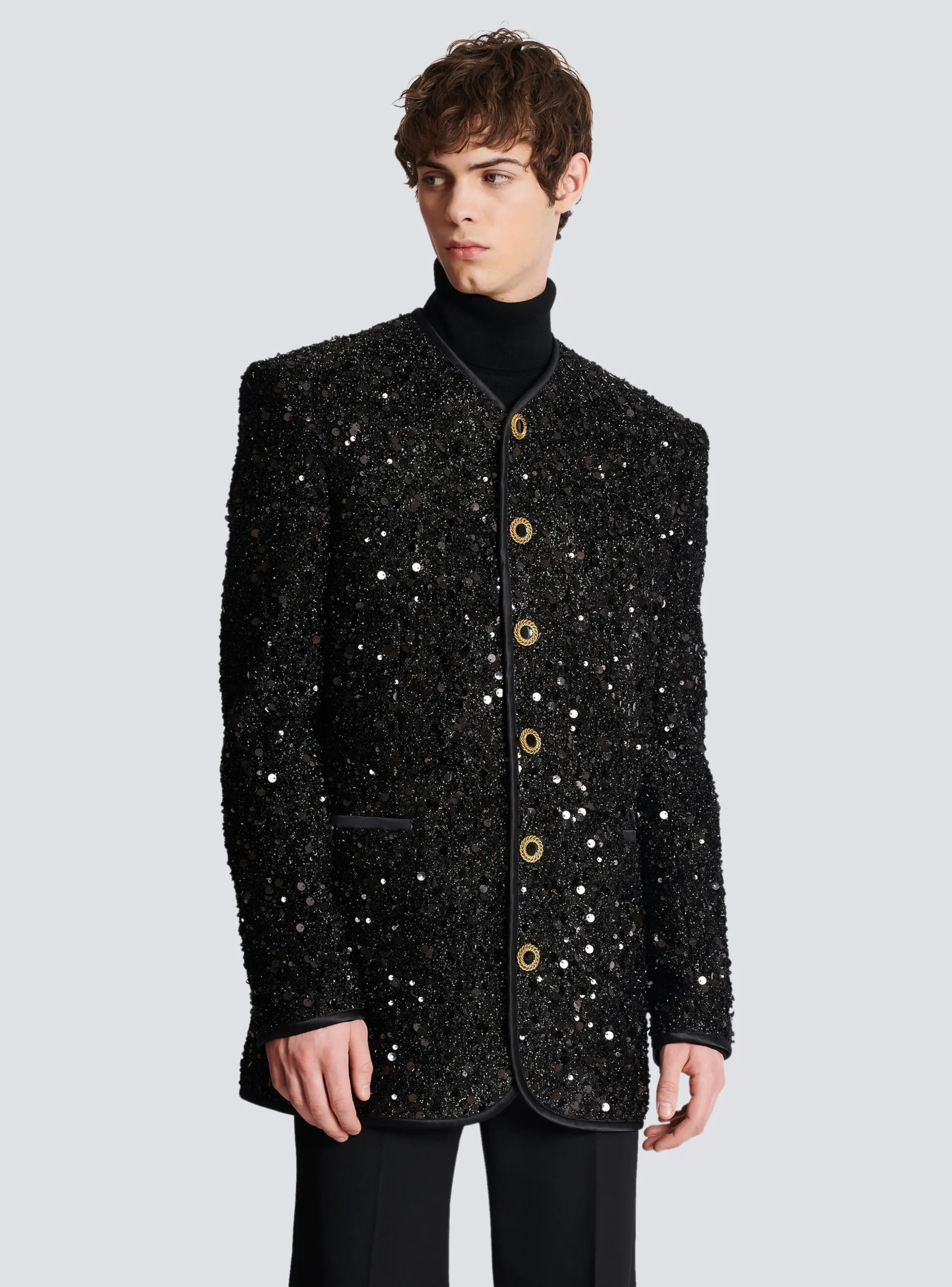 Women Balmain Sequinned Lurex Jacket