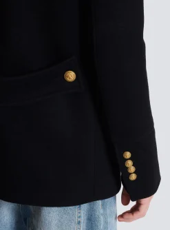 Balmain Short Military-style Coat