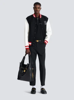 Balmain Short-sleeved Polo Shirt With Signature Embroidery