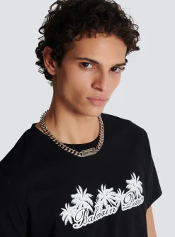 Balmain Signature Tubular Brass Necklace