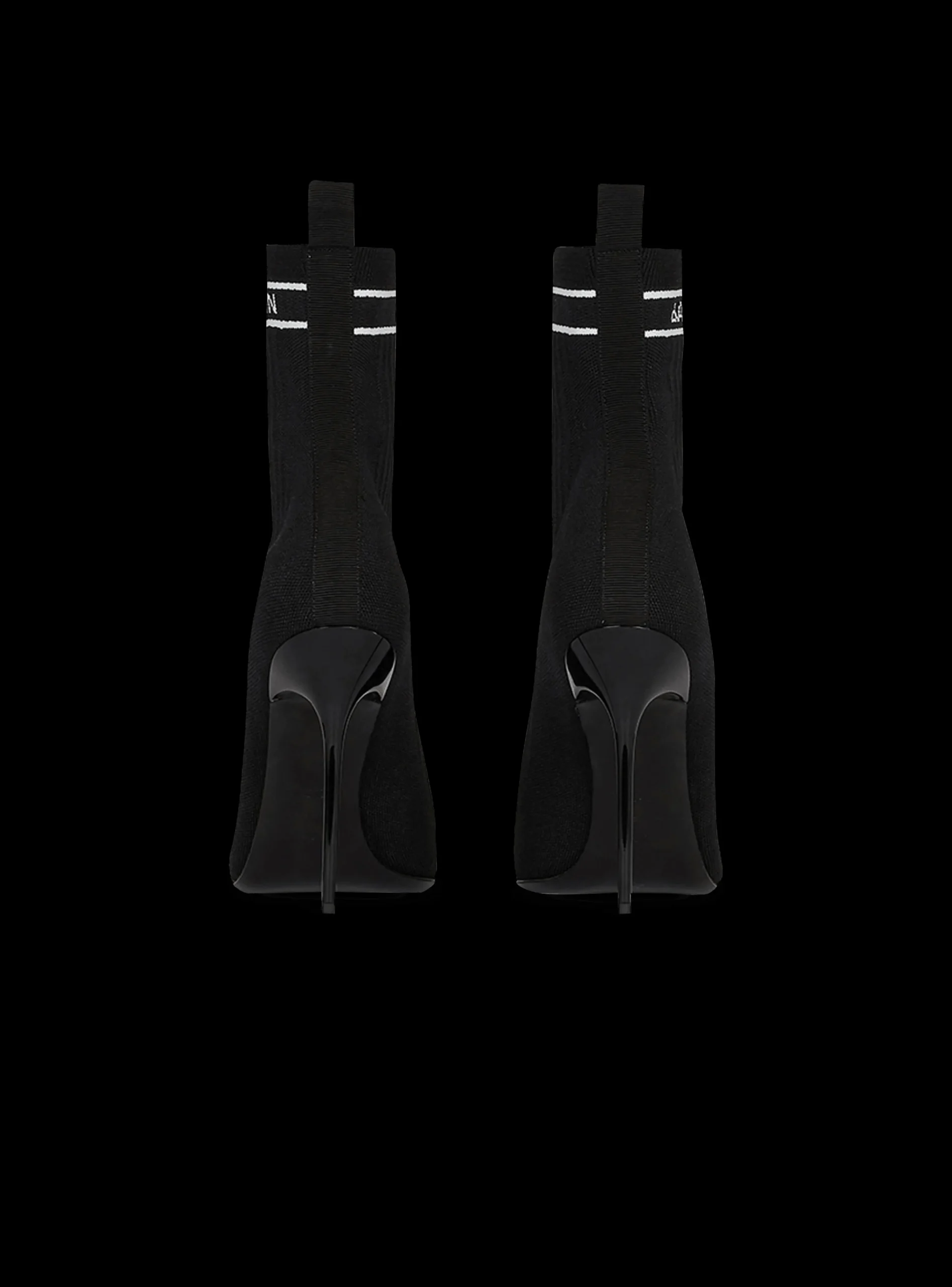Women Balmain Skye Knit Ankle Boots