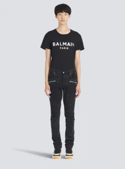 Balmain Slim Cut Cotton Jeans