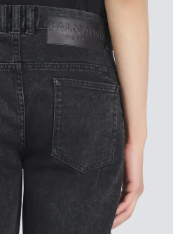 Balmain Slim Cut Cotton Jeans