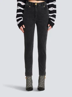 Women Balmain Slim Fit Jeans