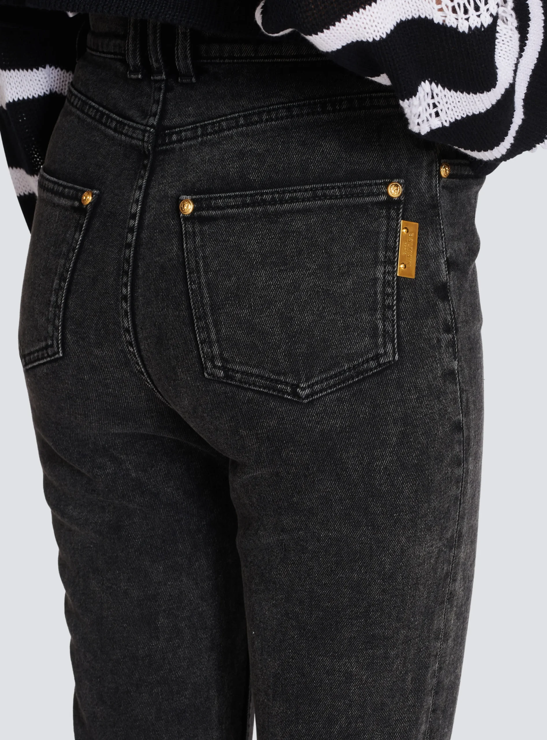 Women Balmain Slim Fit Jeans