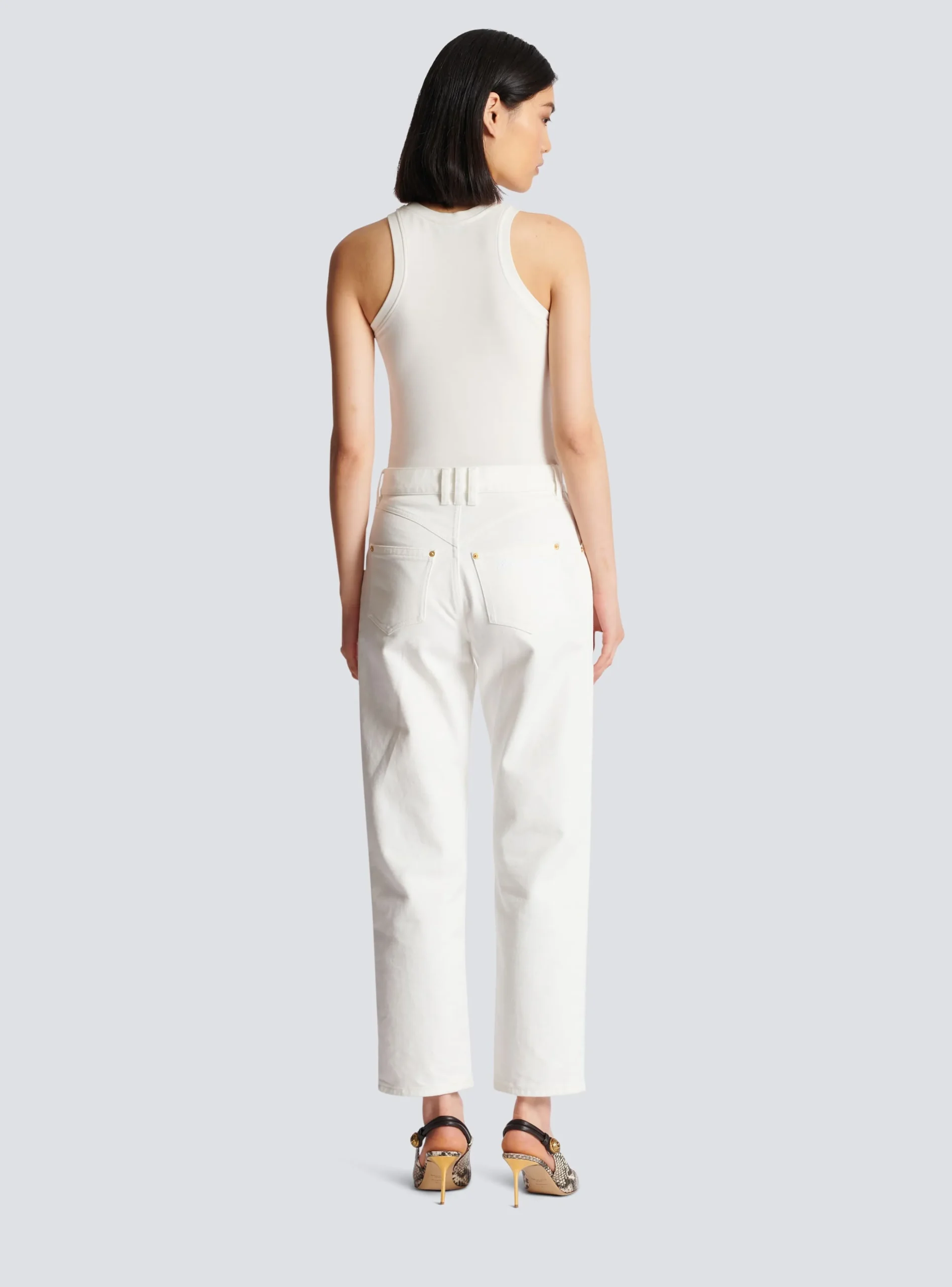 Women Balmain Slim Fit Jeans