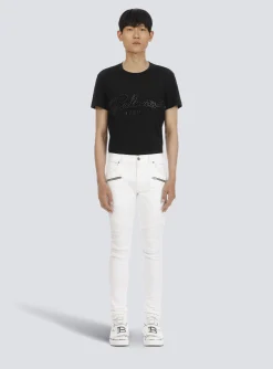 Balmain Slim-fit Cotton Jeans
