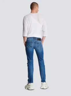 Balmain Slim-fit Cotton Jeans