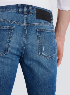 Balmain Slim-fit Cotton Jeans