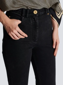 Women Balmain Slim-fit Denim Jeans