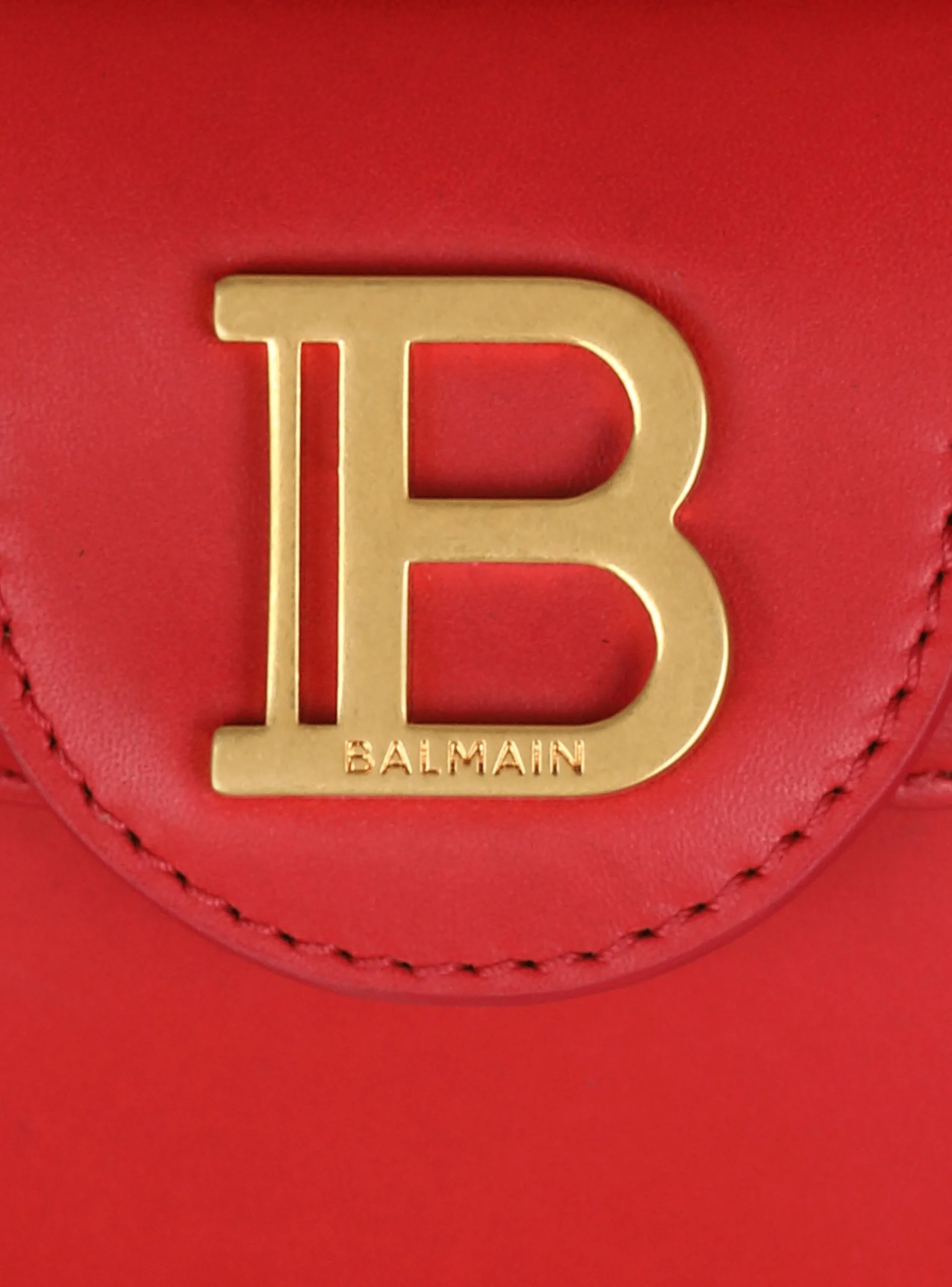 Women Balmain Smooth Leather B-Buzz 19 Bag