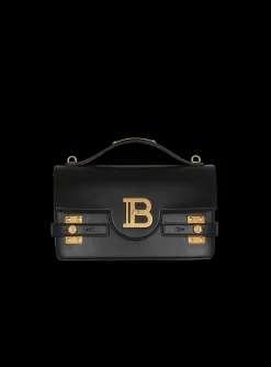 Women Balmain Smooth Leather B-Buzz 24 Bag
