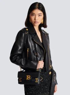 Women Balmain Smooth Leather B-Buzz 24 Bag
