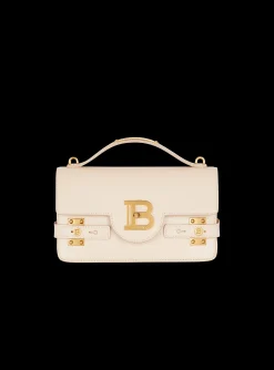 Women Balmain Smooth Leather B-Buzz 24 Bag