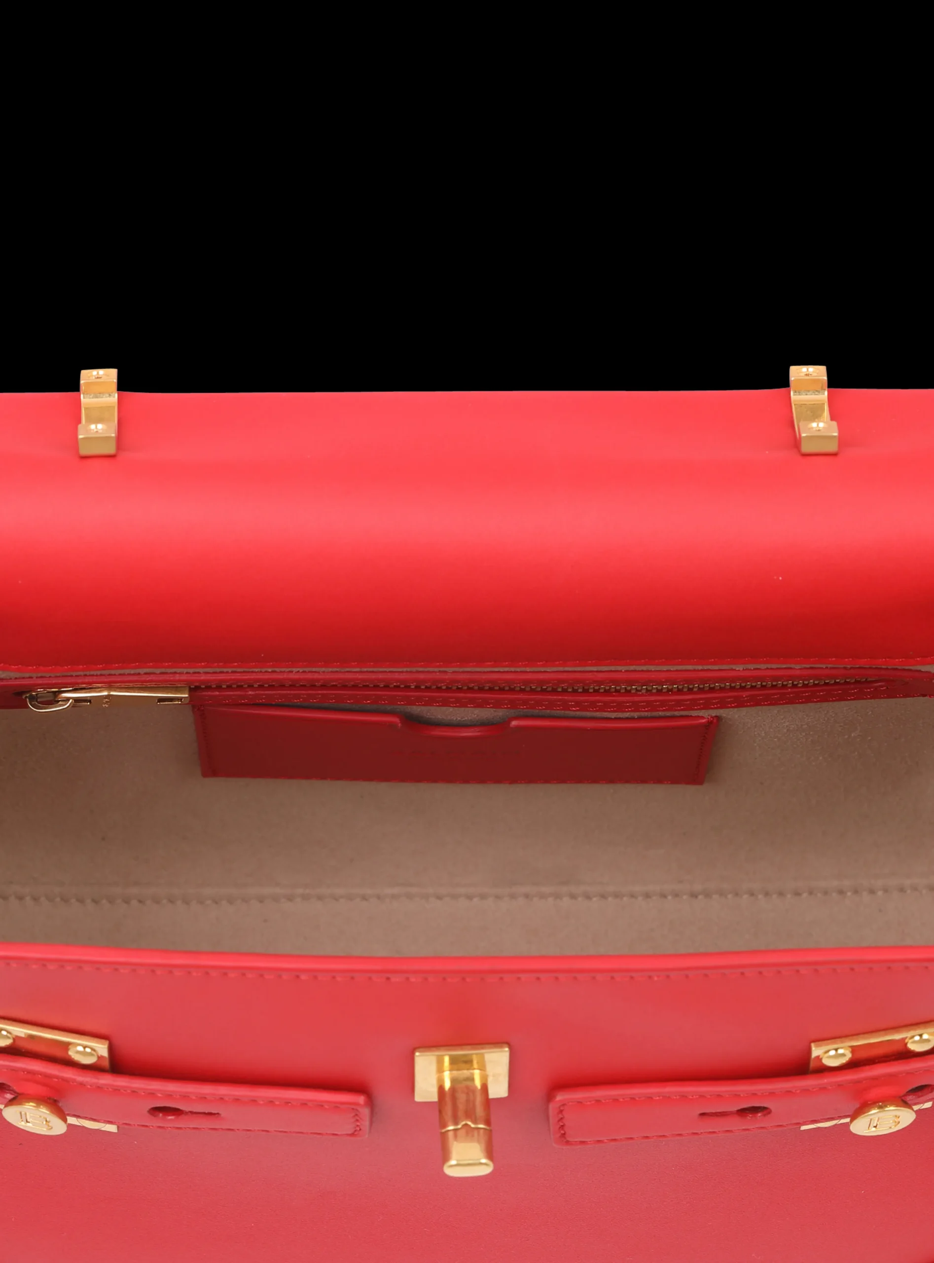 Women Balmain Smooth Leather B-Buzz 23 Bag