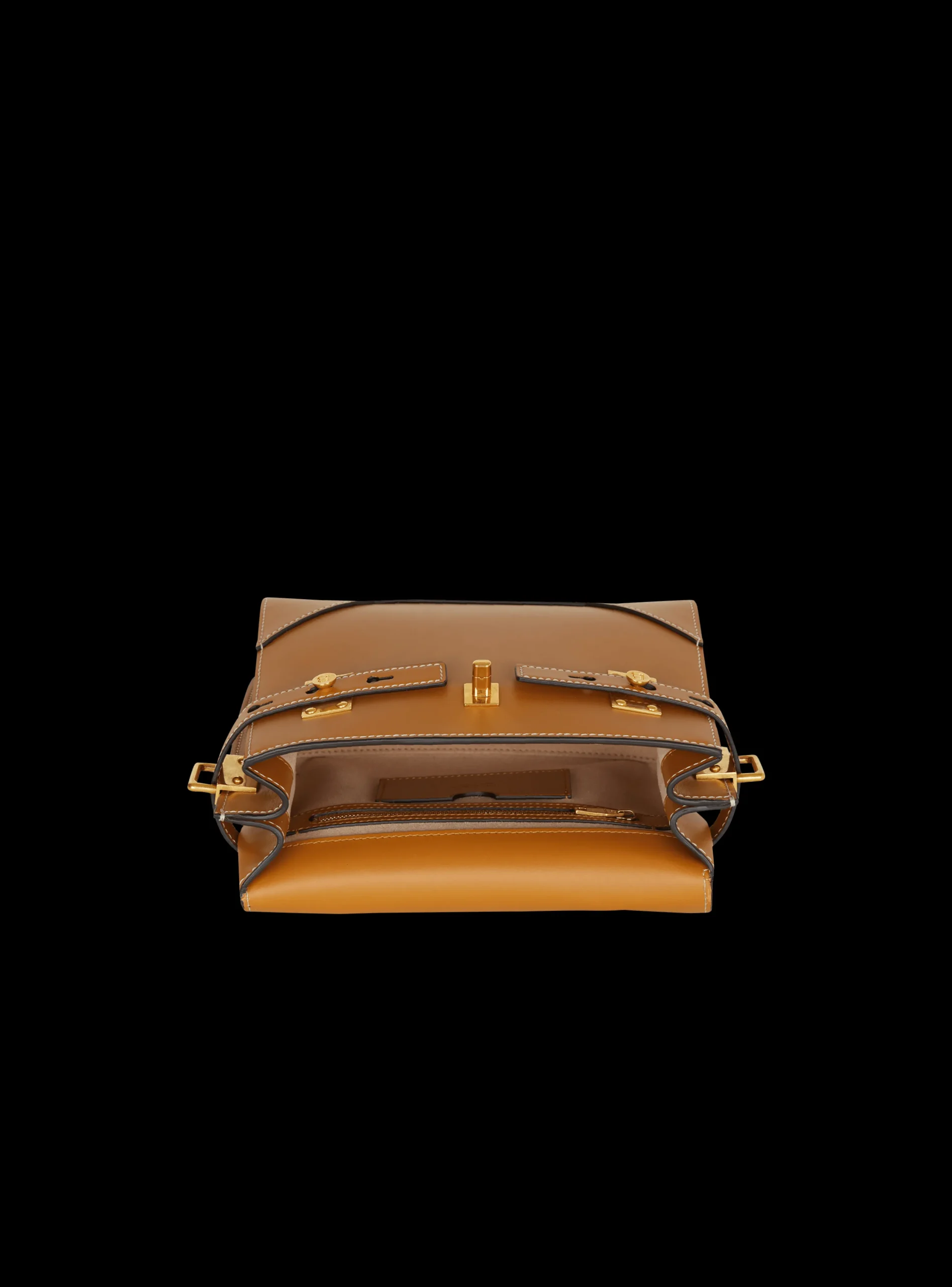 Women Balmain Smooth Leather B-Buzz 23 Bag