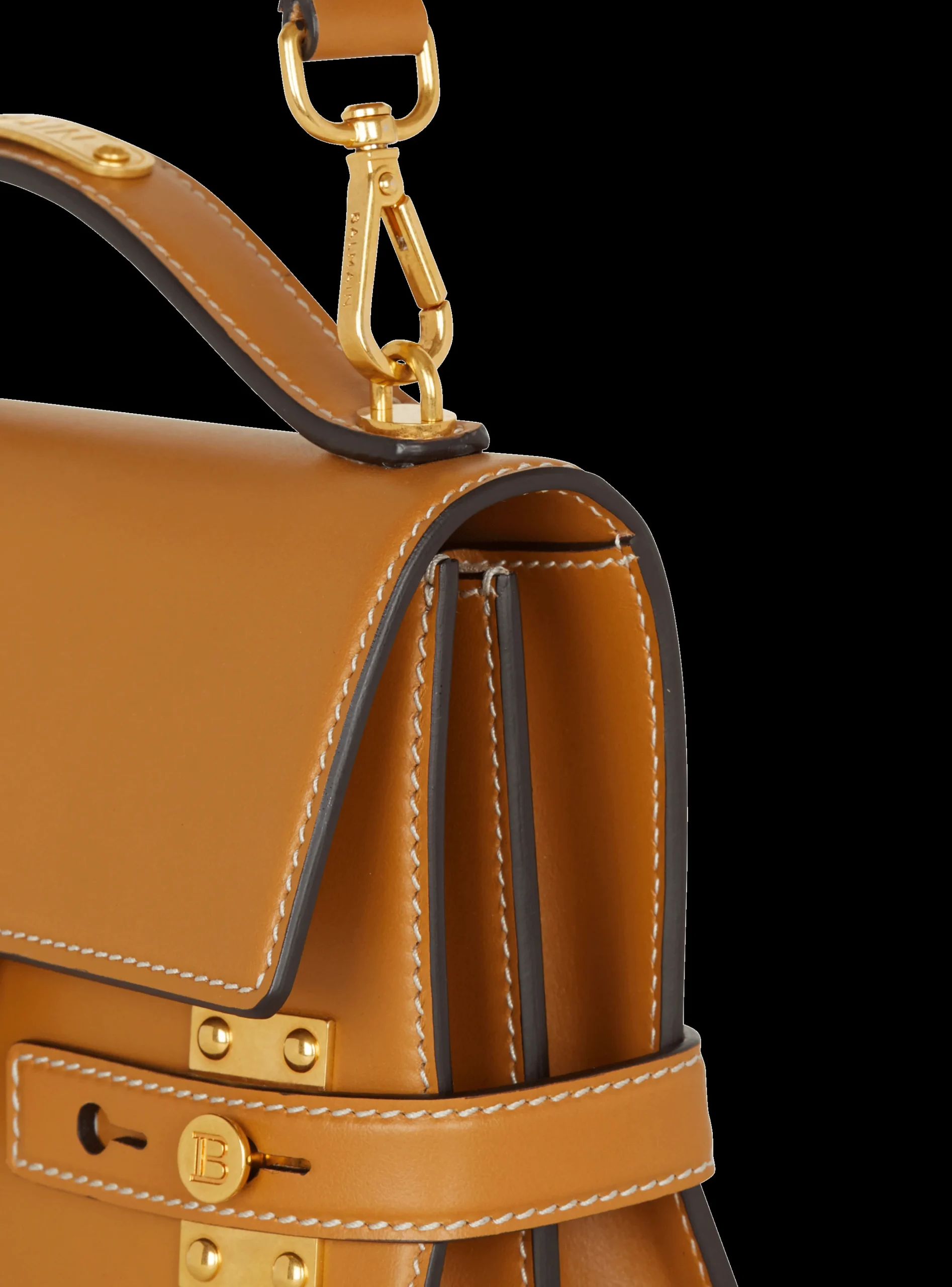 Women Balmain Smooth Leather B-Buzz Shoulder 24 Bag