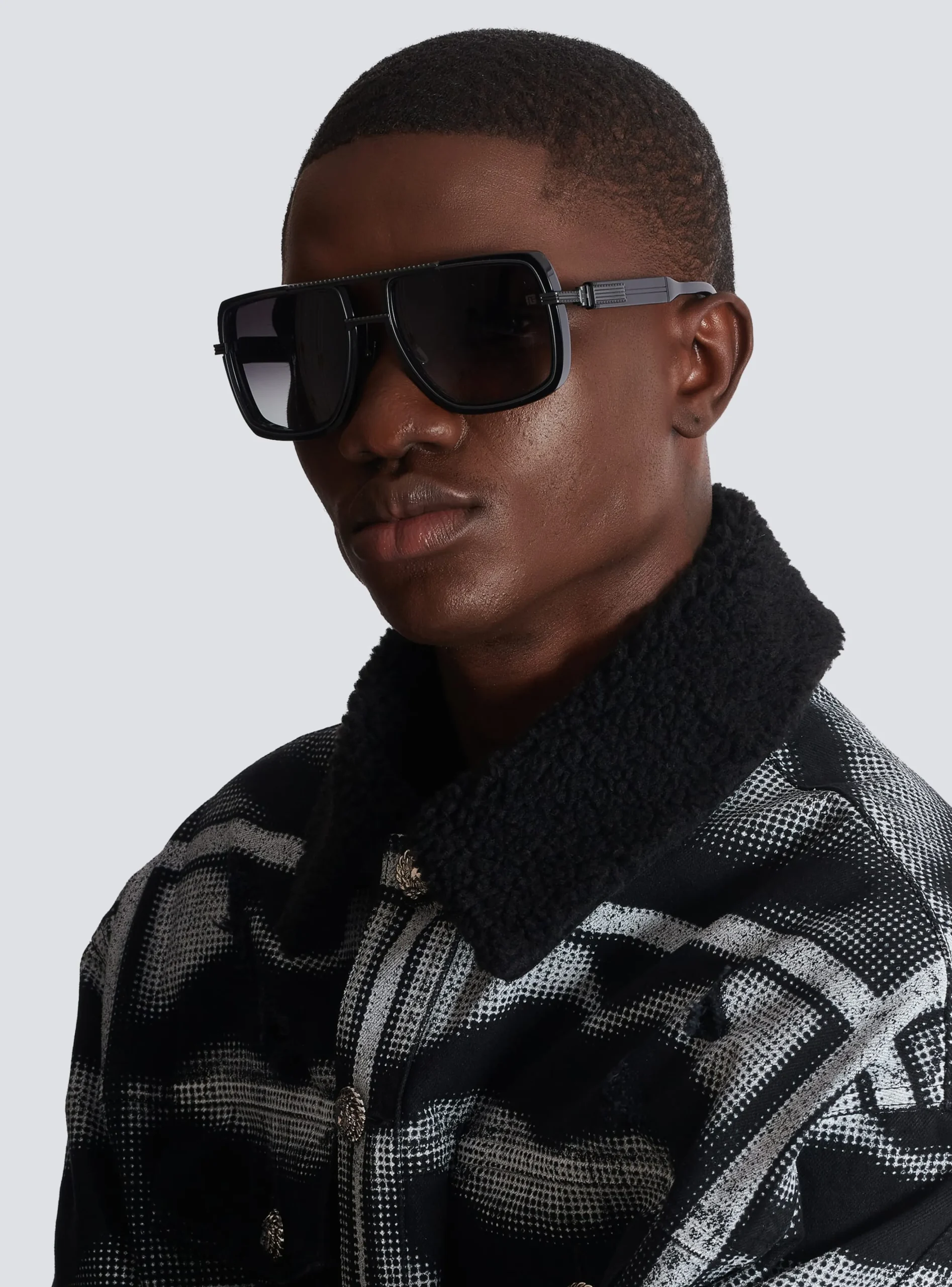 Women Balmain Soldier Sunglasses