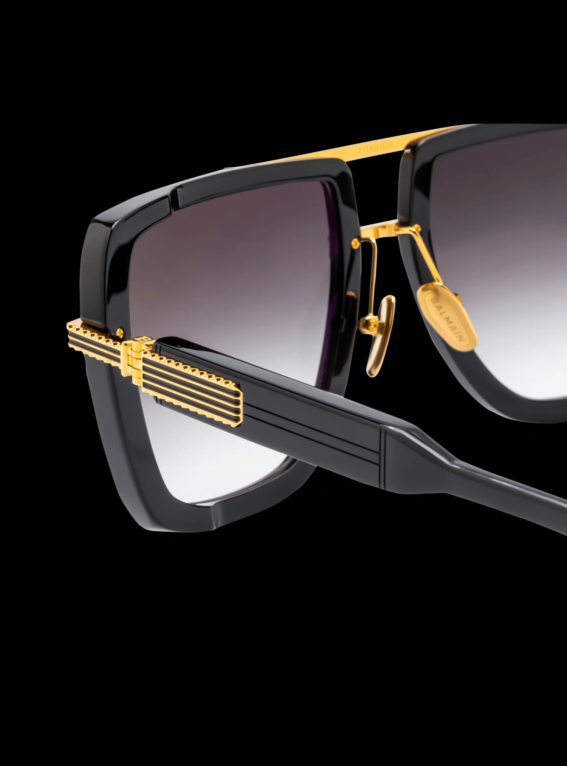 Women Balmain Soldier Sunglasses