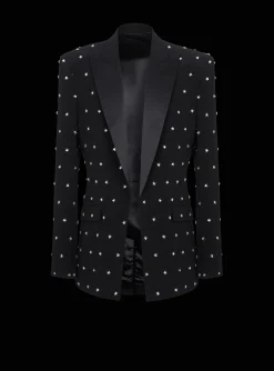 Balmain Stars Embroidered Jacket