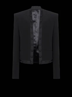 Balmain Stars Embroidered Jacket