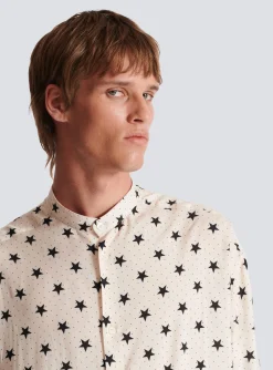 Balmain Stars Print Shirt