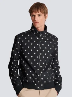 Balmain Stars Reversible Bomber Jacket