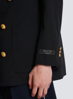 Balmain Technical Wool Blazer