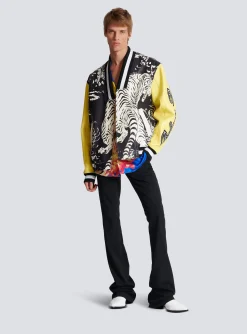 Balmain Technical Wool Trousers