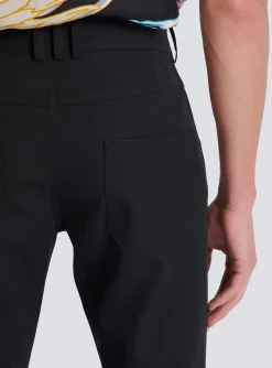Balmain Technical Wool Trousers