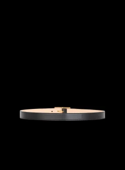 Women Balmain Thin Signature Calfskin Belt