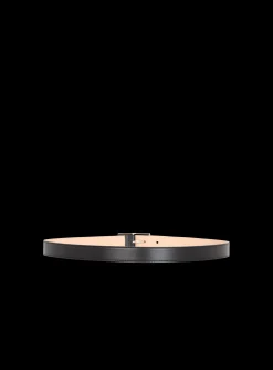 Balmain Thin Signature Calfskin Belt