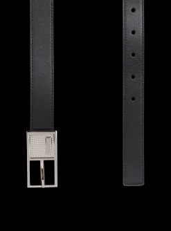 Balmain Thin Signature Calfskin Belt